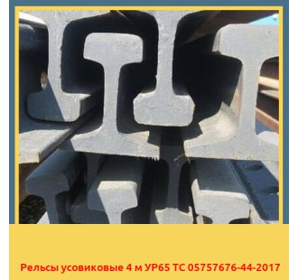 Рельсы усовиковые 4 м УР65 ТС 05757676-44-2017 в Астане